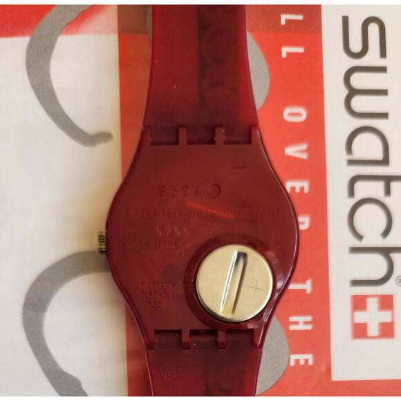 Swatch watch MR. WATSON GR128 1995 Standard Gents New old stock - Picture 9 of 10